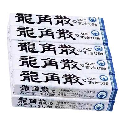 日本进口龙角散草本润喉糖薄荷糖咽喉糖清凉护嗓本草含片龙角散糖
