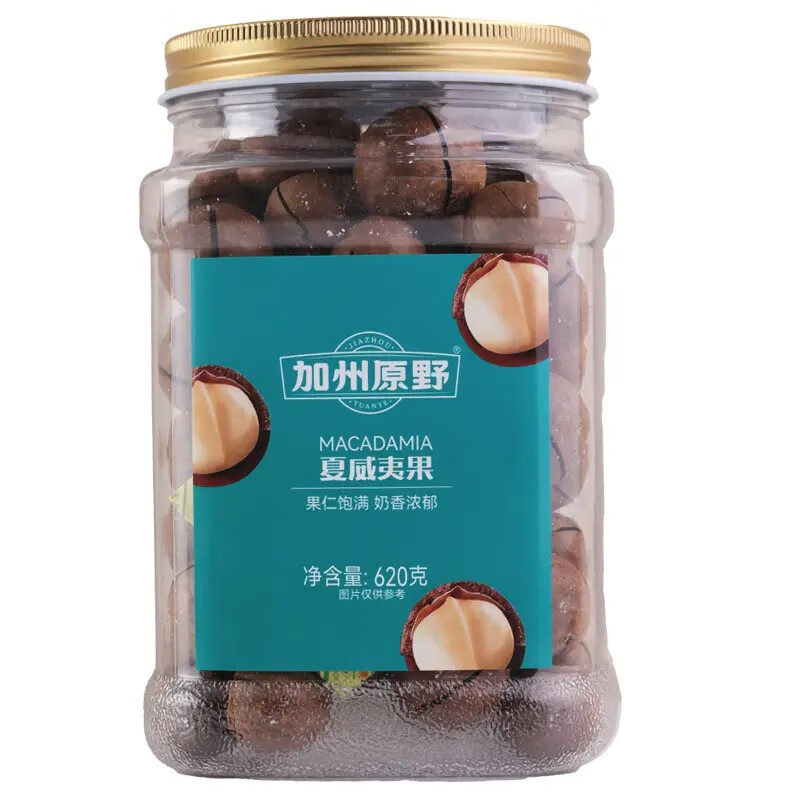 加州原野夏威夷果620g/罐