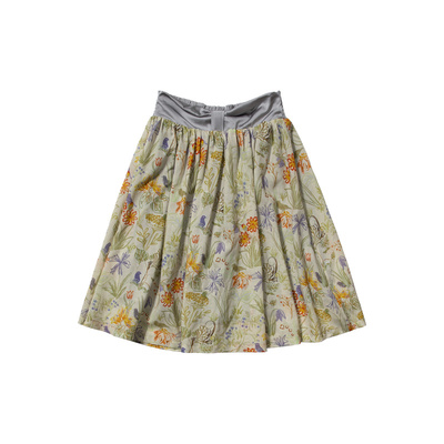 CycleDocument松紧腰碎花半身裙