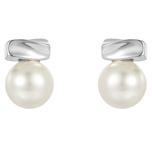 DODOGOGO流光珍珠耳钉女士巨好看耳环2025新款爆款高级感轻奢耳饰