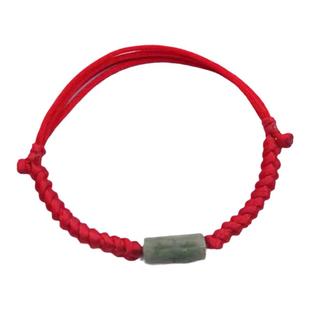 2026马年本命年护岁化太解红绳手链女男金刚结翡翠玉珠路路通脚绳