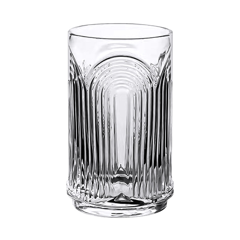 复古凯旋门威士忌酒杯家用玻璃杯