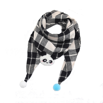 儿童纯棉三角巾春秋薄款围巾