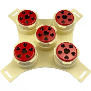 梅花灸鼎易艾灸五行灸璞缇灸艾鼎梅花灸盘君主丽身体私密硅胶灸具