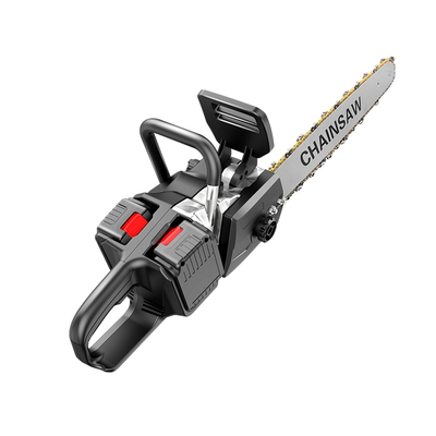 万牛无刷充锂电锯小型手持伐木锯