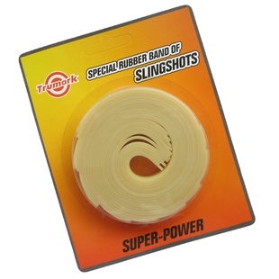 Trumark图马克弹弓皮筋扁皮筋高弹力弹弓皮筋橡皮筋进口加厚1.5mm