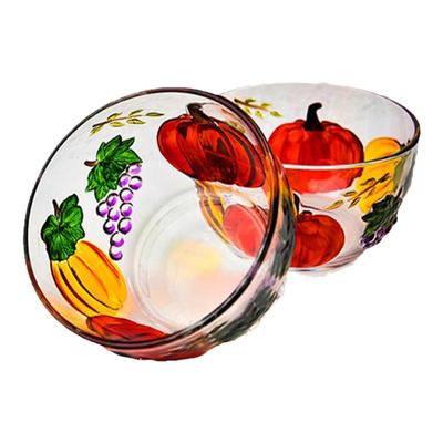 弗莱文茨玻璃欧式彩绘碗