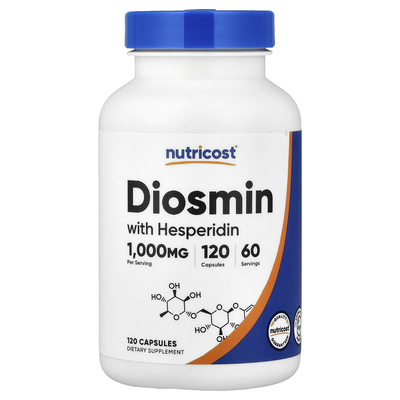 Nutricost,Diosmin With Hesperidin, 120 Capsules