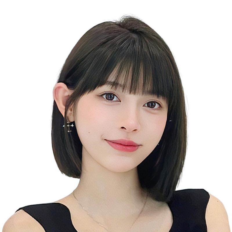 女真假发H.girl全真人发丝时尚