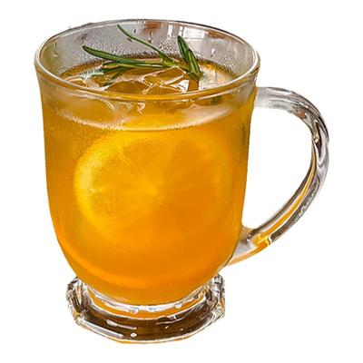 咕噜咕噜大口杯大容量带把玻璃杯