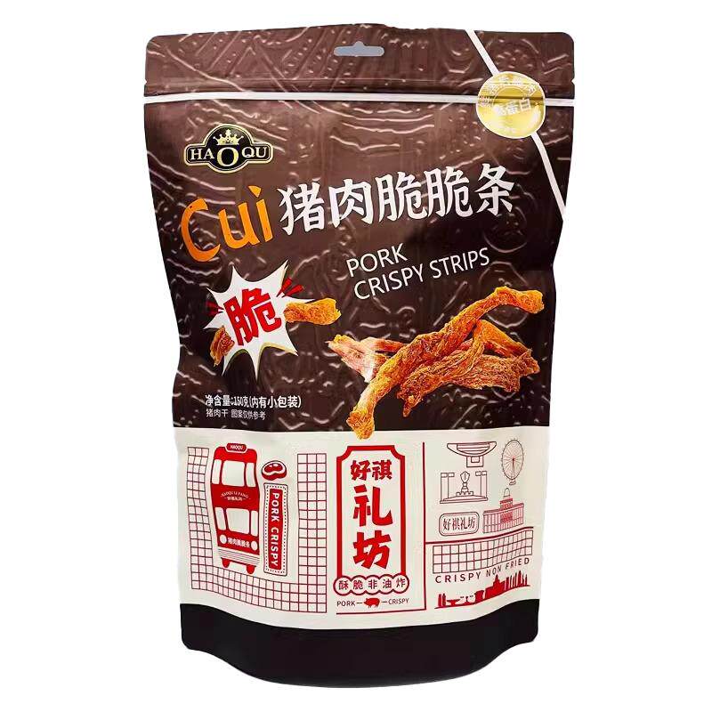 台湾好祺香脆猪肉松条150g