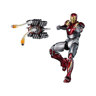 预定threezero蜘蛛侠英雄归来 钢铁侠Mark47 DLX收藏级可动模型