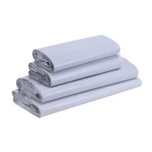 快递打包袋子批发白色物流包装袋加厚服装自封袋国际专用防水耐磨