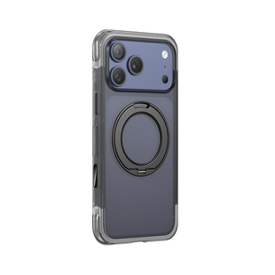 气囊支点壳苹果手机壳磁吸适用于IPhone17ProMax防摔保护套360°支架手机套男女通用小众高级时尚感17Pro肤感
