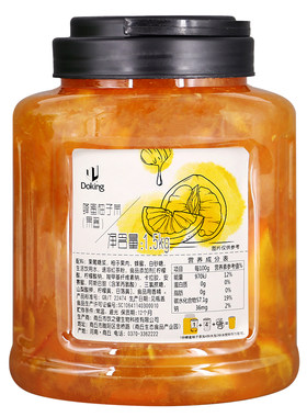 盾皇蜂蜜柚子茶水果茶果肉酱冲饮