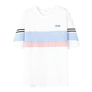 学生t恤纯棉百搭上衣短袖初中生2025夏新款高中生学院风元气少女