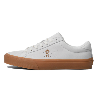 极路客米白生胶德训配色滑板鞋