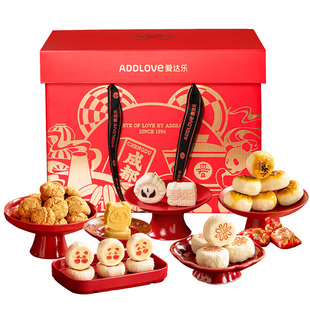 爱达乐过年年货礼盒走亲戚春节礼品送礼长辈四川特产新年零食糕点