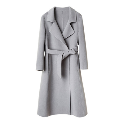 老钱贵妇正肩安可拉红国风大衣女