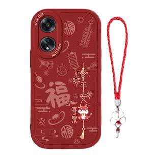 适用OPPOA1手机壳新款女A2龙年A93全包A96的A83软A72硅胶A58x平安喜乐A36防摔A32保护套A11中国风A9男女A7x潮