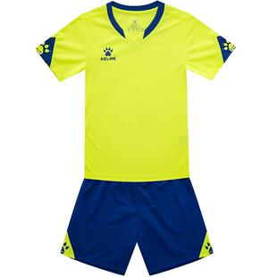 卡尔美儿童足球服套装男童训练服小学生球衣定制团队服足球球服夏