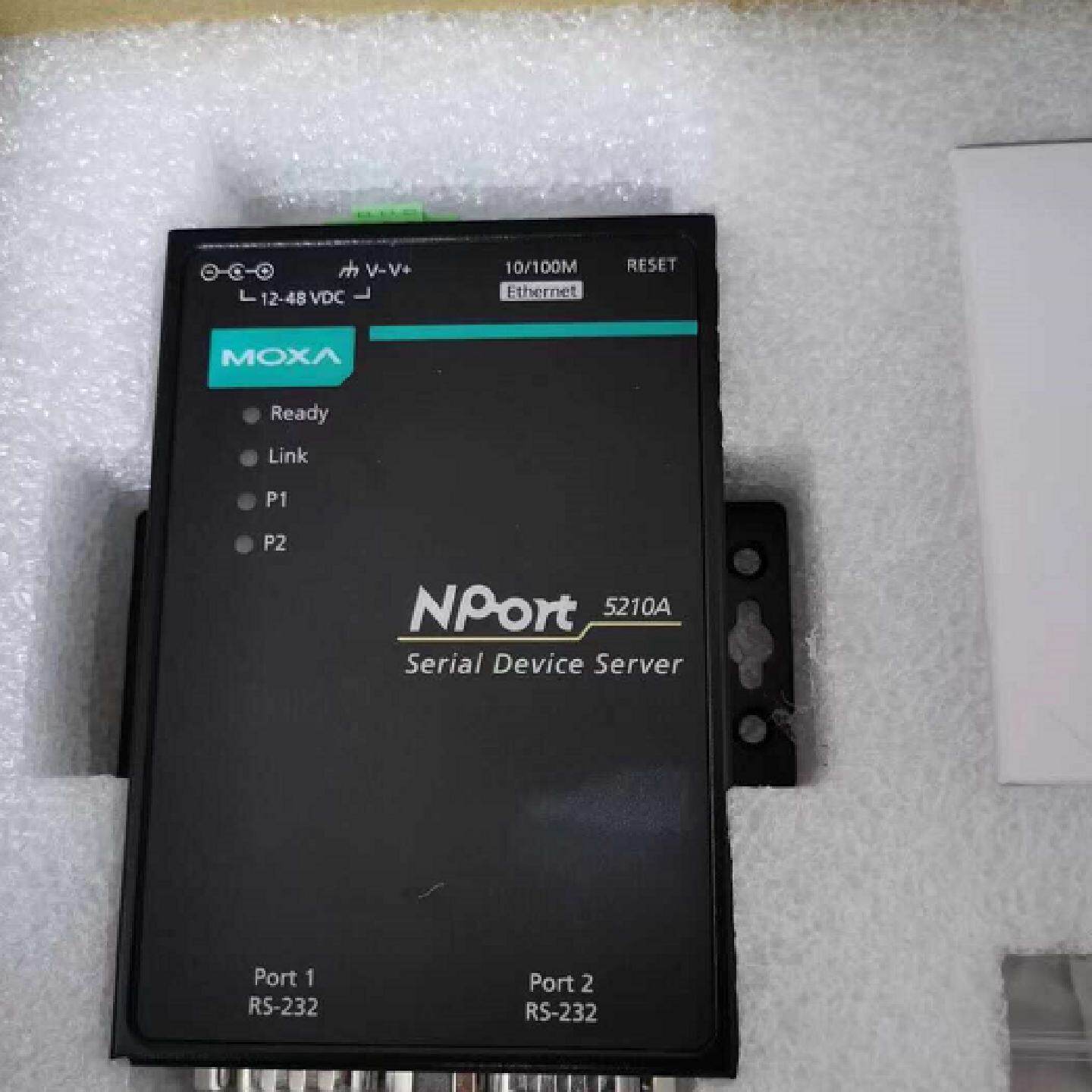 议价原厂 MOXA NPort 5210A RS-232 2口 串口设备服务器