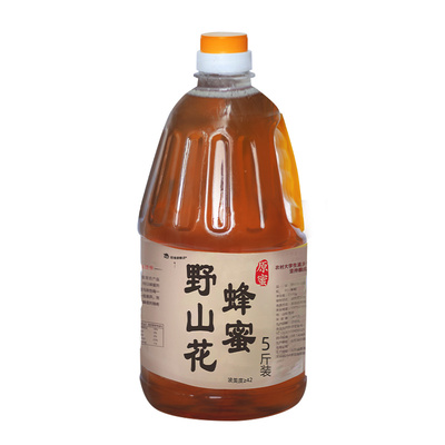 5斤装大瓶蜂蜜纯正大桶2500g野生