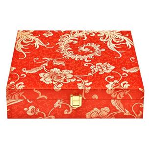 Fuyin 双镯五金套装盒 结婚首饰盒 订婚首饰盒 五金首饰盒