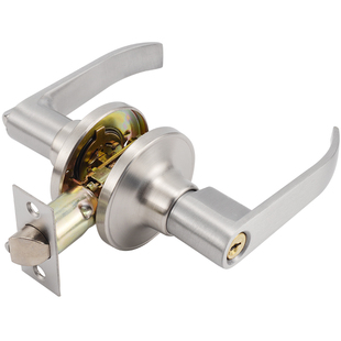 三杆式执手锁球形锁替换卫生间门锁塑钢门铝合金室内通用把手三叉