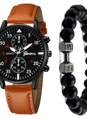 小众个性帅气男士黑色木质手串痞帅不掉色时尚炫酷男款转运珠手链