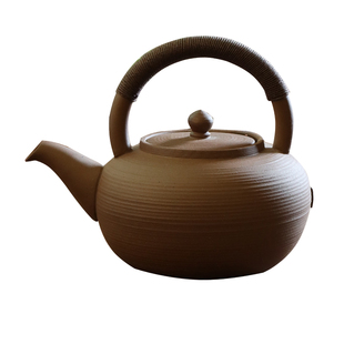 家用纯手工烧水壶明火中式大容量提梁泡茶陶壶户外防烫简约煮茶器