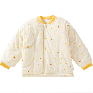 童泰棉服棉袄夹棉内胆上衣儿童宝宝秋冬薄棉立领棉衣1776