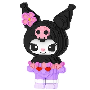 库洛米积木2025新款成人版美乐蒂高难度拼装玩具儿童女孩生日礼物