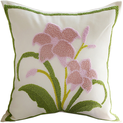 绿色绿色沙发靠背靠垫抱枕花卉