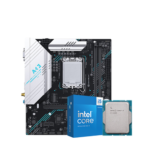 英特尔 酷睿 I5 14490F/14600KF 盒装 搭 铭瑄 B760M 主板CPU套装