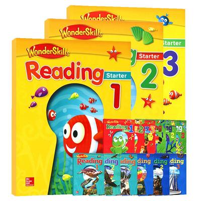 【自营】WonderSkills 麦克劳希尔分级阅读训练教材 WonderSkills教材 WonderSkills Reading 美国加州小学教材 小学英语 听说读写