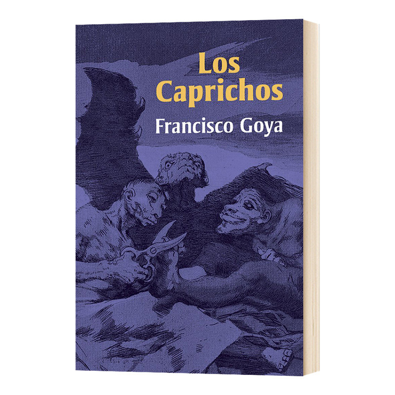 戈雅奇想集 英文原版 Goya Los Caprichos 弗朗西斯科 英文版 Francisco Jose De Goya 进口原版英语艺术类书籍