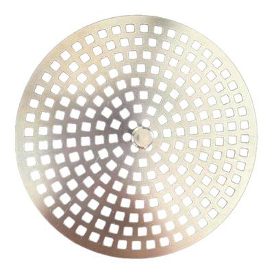 地漏盖子304不锈钢圆形下水道浴室卫生间毛发头发过滤网片带提手