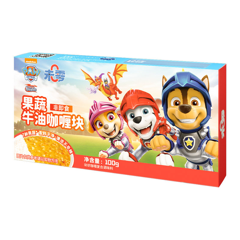 未零汪汪队立大功果蔬牛油咖喱块