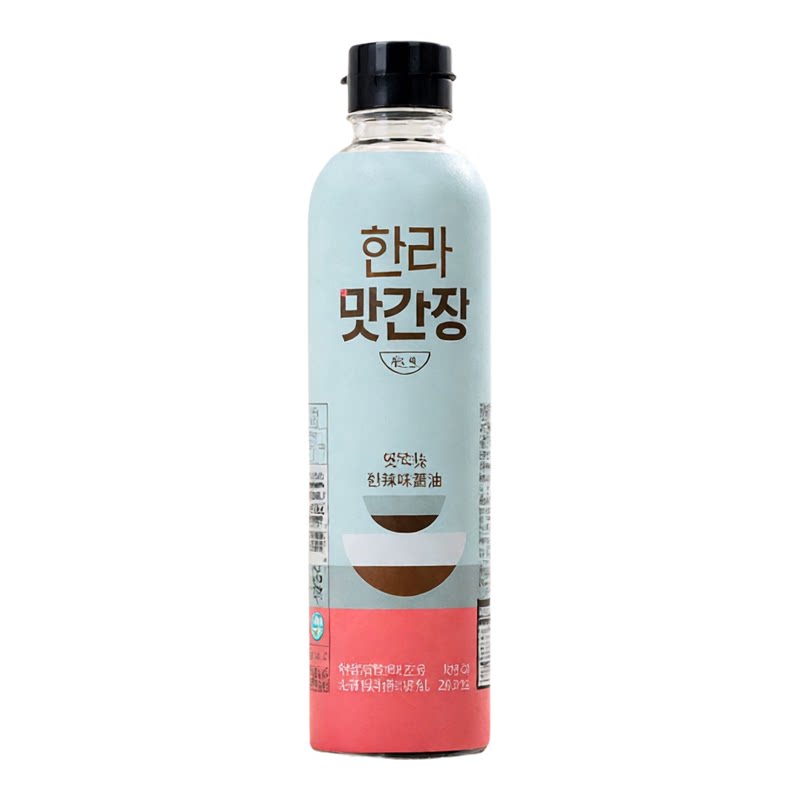 Hallafood汉拿鲜味酱油韩国万能鲔鱼提鲜熟成酱油500ml韩式酱油酱