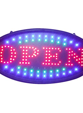 open灯牌发光字母指示牌LEDSIGN
