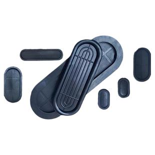 椭圆形护线圈腰形双面防尘橡胶出线环过线圈配电箱柜长腰型密封圈