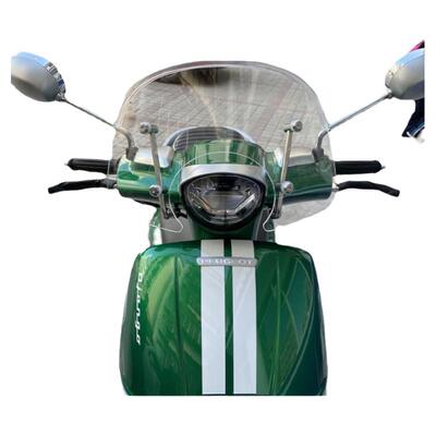 标志姜戈150加高改装挡风