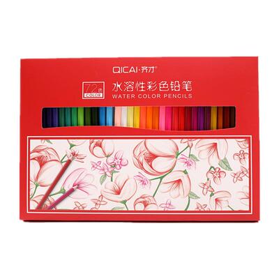 72色可擦手绘秘密花园水溶性彩铅