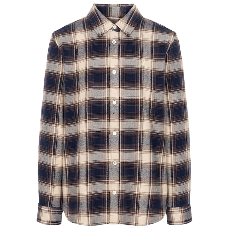 【新品】BEANPOLE滨波 2025年秋冬女士休闲随性通勤纯棉长袖衬衫