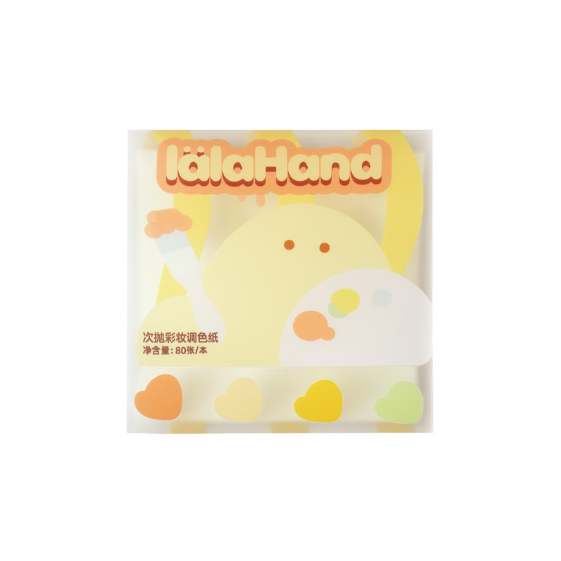 lalaHand次抛调色纸化妆专用
