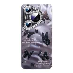 适用华为pura70手机壳pura70pro新款pura70ultra镜头全包p70羽纱壳p60女款huawei高档60art外壳50pro专用套40