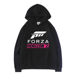 XBOX游戏周边休闲极限竞速地平线4联名连帽卫衣秋冬休闲加绒衣服