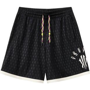 安踏凯里·欧文系列丨篮球运动短裤男女夏季网眼透气轻薄五分裤子