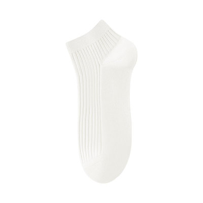 亲相见100%棉抗菌防臭短袜